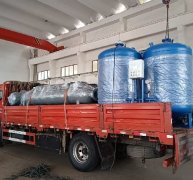 【最新動態(tài)】 江陰國樂島項目迎來了關(guān)鍵設(shè)備的進駐——高pin質(zhì)的分集水器和定壓補水裝置。